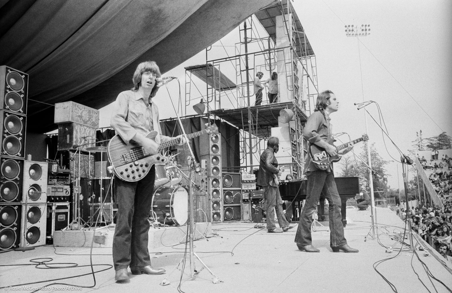 Rosie McGee: Grateful Dead, Campus Stadium, 1973