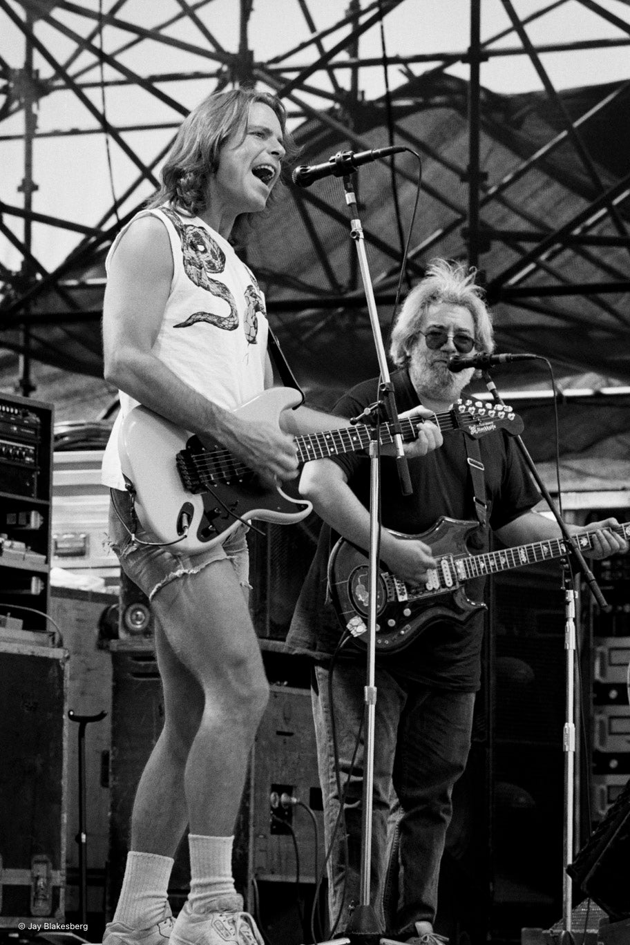 Bobby Weir & Jerry Garcia, Laguna Seca Raceway, July 30, 1988