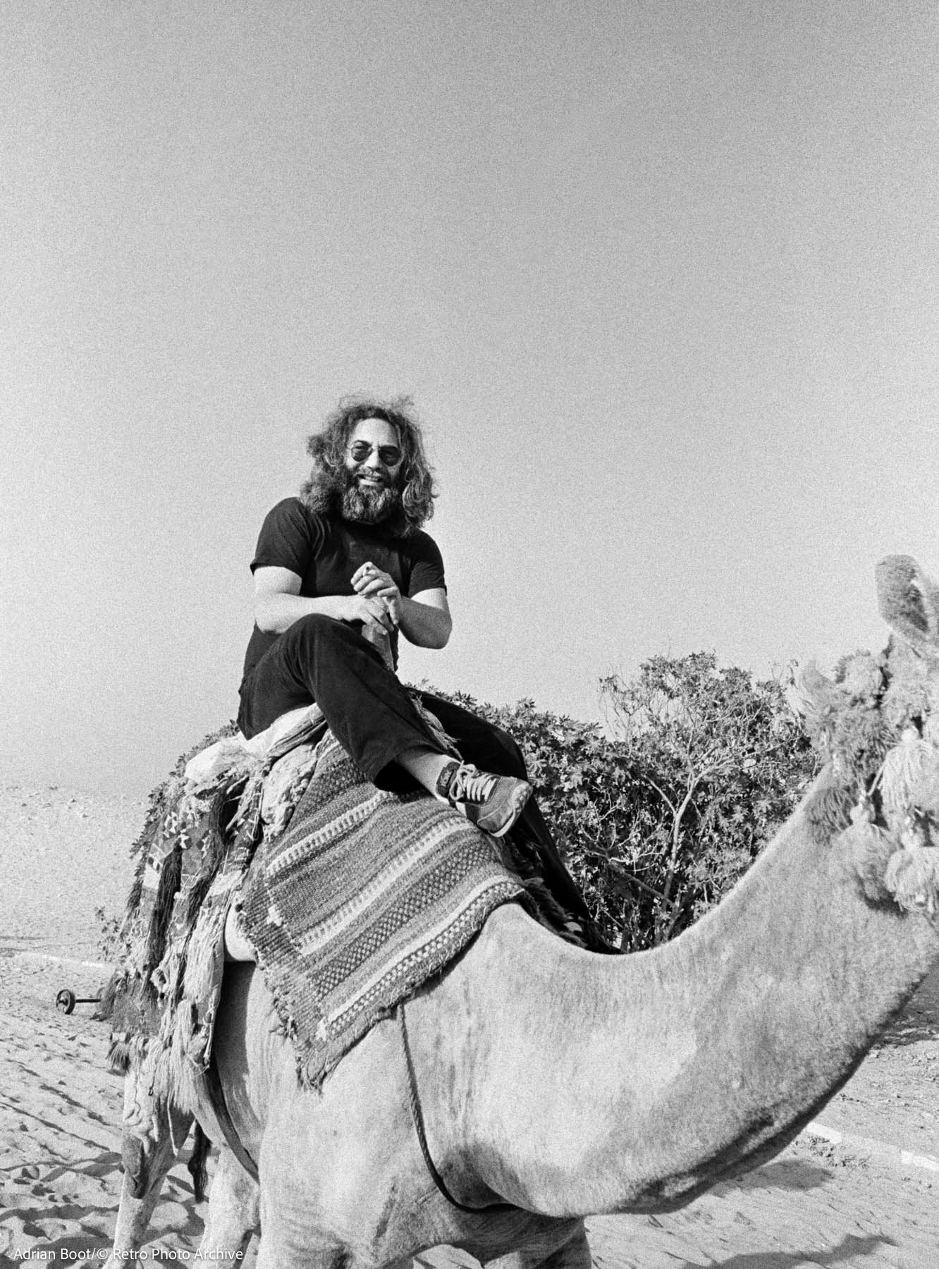 Adrian Boot: Jerry Garcia, Egypt, 1978