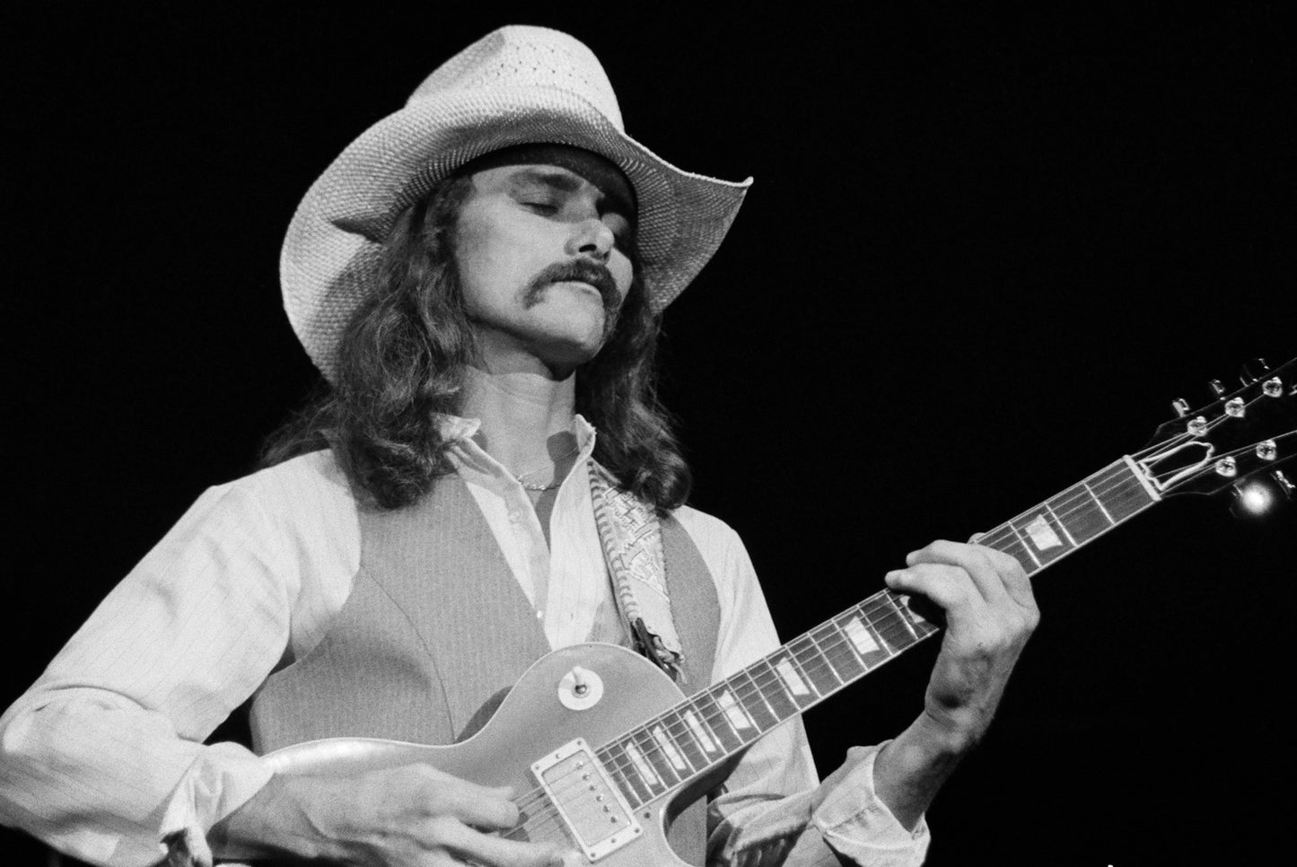 Kirk West: Dickey Betts, Alpine Valley Music Theatre, 1979