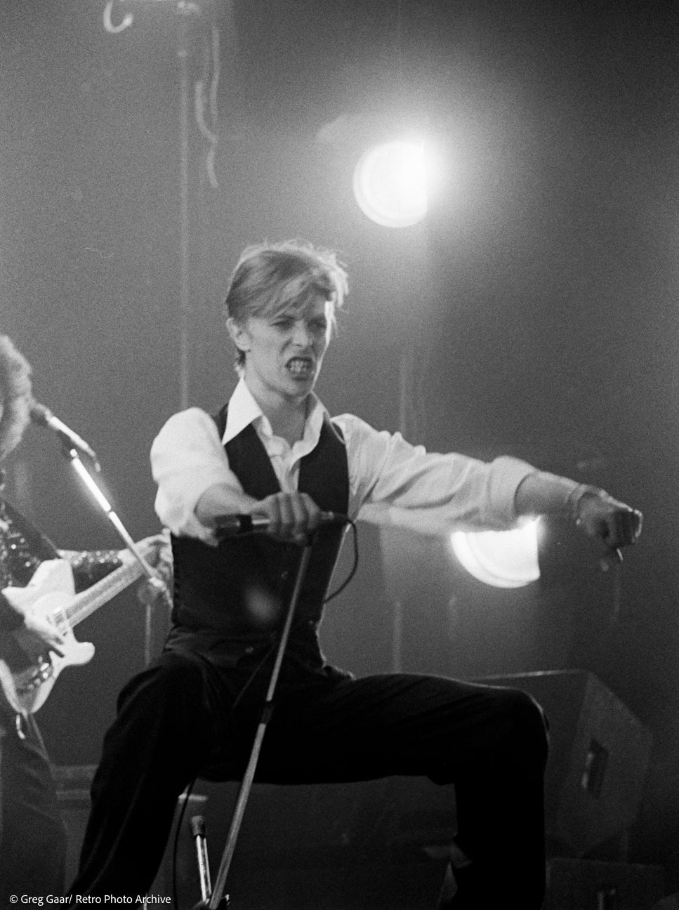 Greg Gaar: David Bowie, Cow Palace, 1976