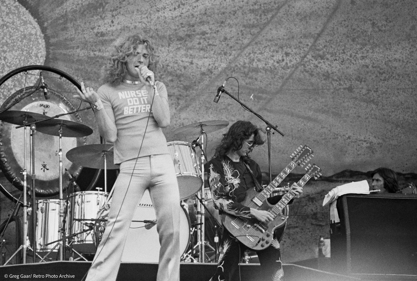 Greg Gaar: Led Zeppelin, Oakland Coliseum, 1977
