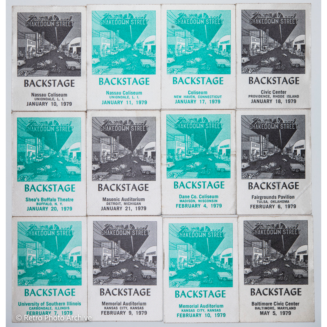 Dan Healy Backstage Passes (01/10/1979 -05/05/1979) Bundle