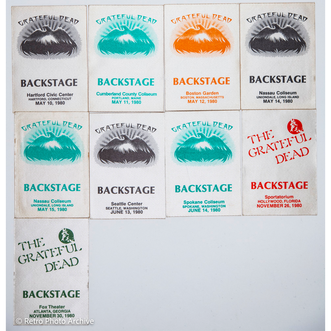 Dan Healy Backstage Passes (05/10/1980 -11/30/1980) Bundle