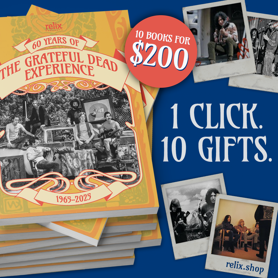 60 Years of The Grateful Dead Experience – Special Relix Softcover Book