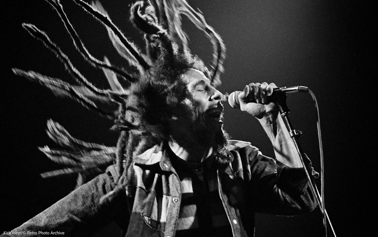 Kirk West: Bob Marley, Uptown Theatre, 1979
