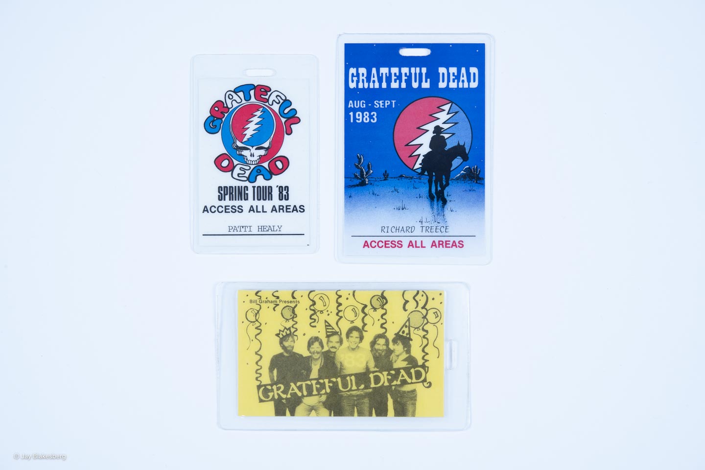 Dan Healy Backstage Laminates (1983) Bundle B