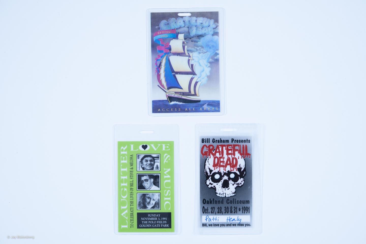 Dan Healy Backstage Laminates (1991) Bundle A