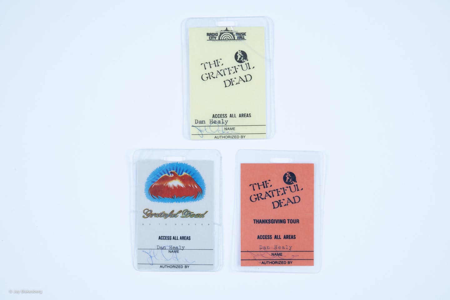 Dan Healy Backstage Laminates (1980) Bundle B