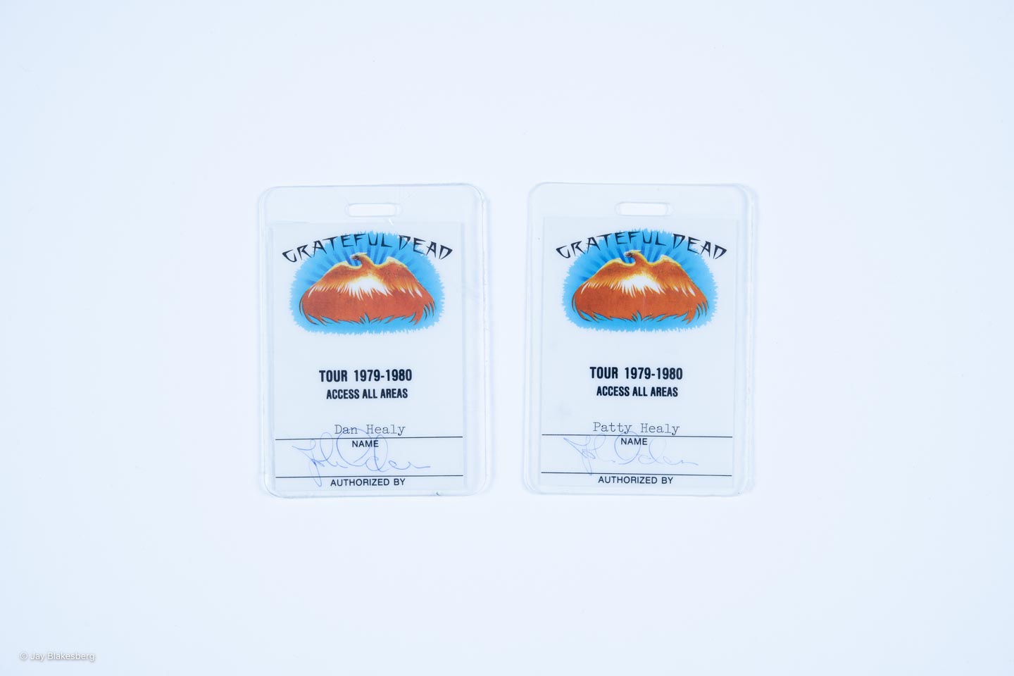 Dan Healy Backstage Laminates (1979-1980) Bundle A