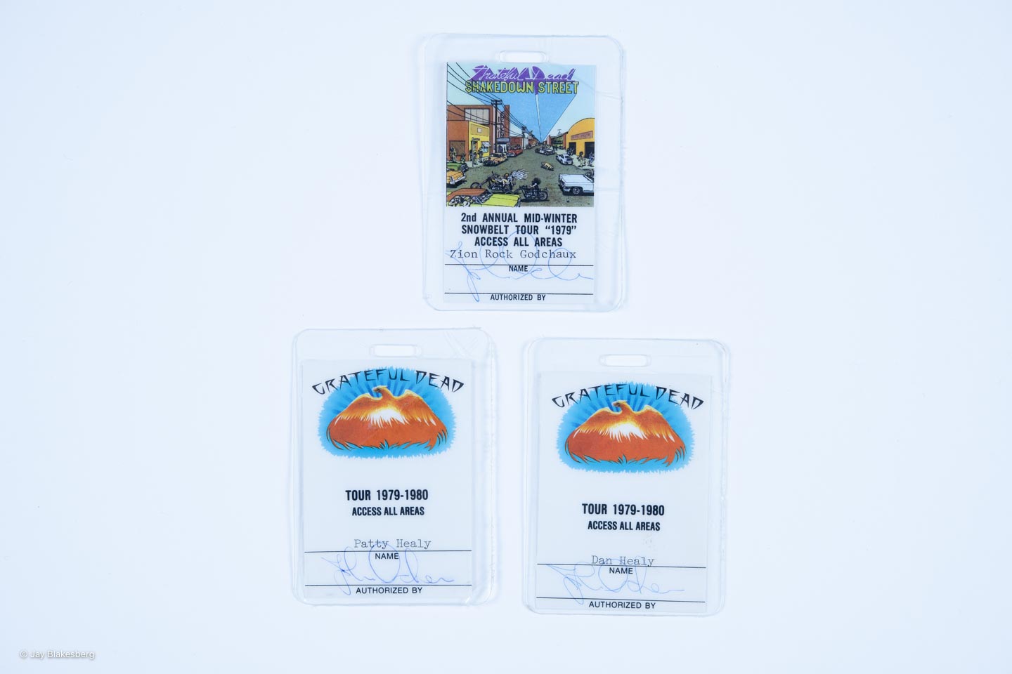 Dan Healy Backstage Laminates (1979-1980) Bundle C