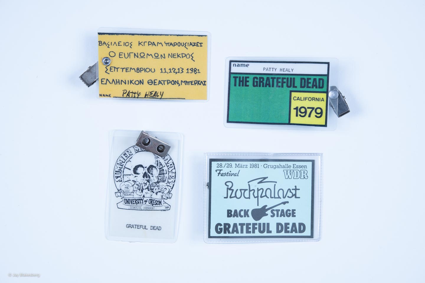 Dan Healy Backstage Laminates (1978-1981) Bundle