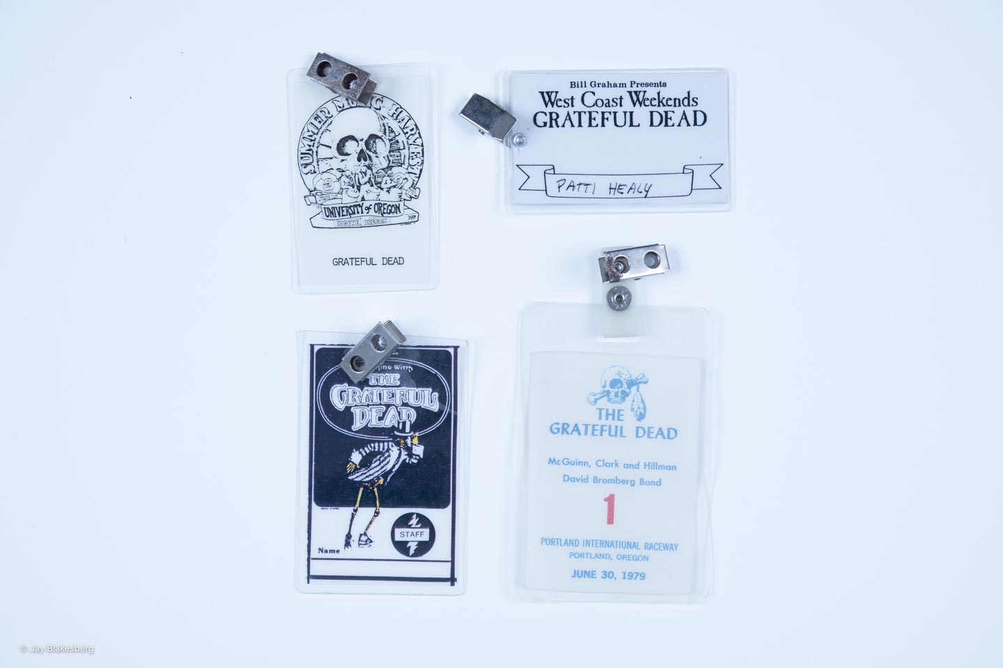 Dan Healy Backstage Laminates (1978-1979) Bundle