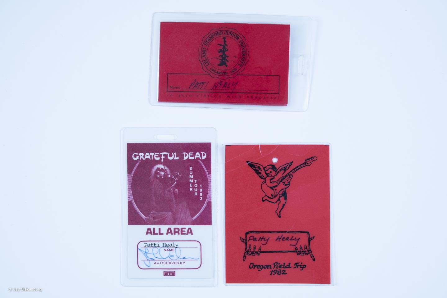 Dan Healy Backstage Laminates (1982) Bundle A