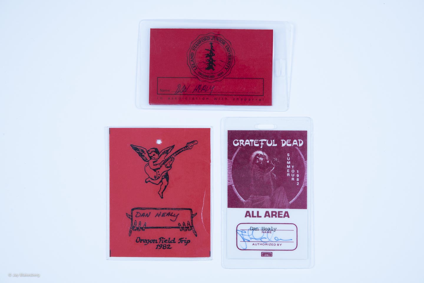 Dan Healy Backstage Laminates (1982) Bundle B