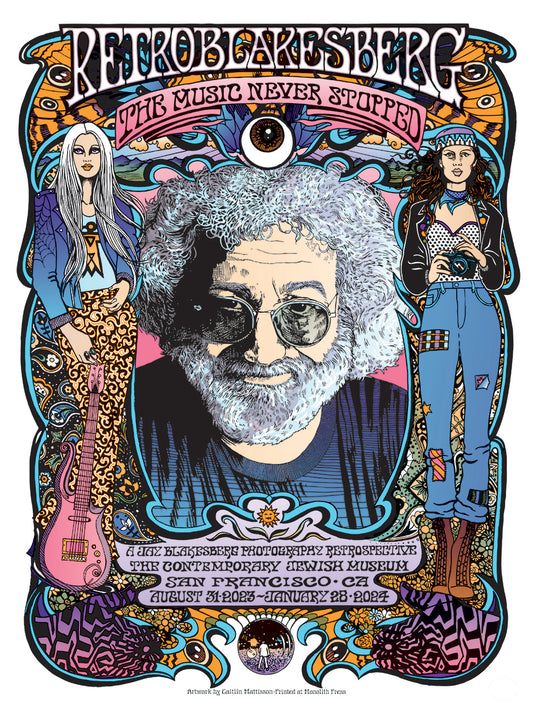 RetroBlakesberg Contemporary Jewish Museum Exhibition Poster