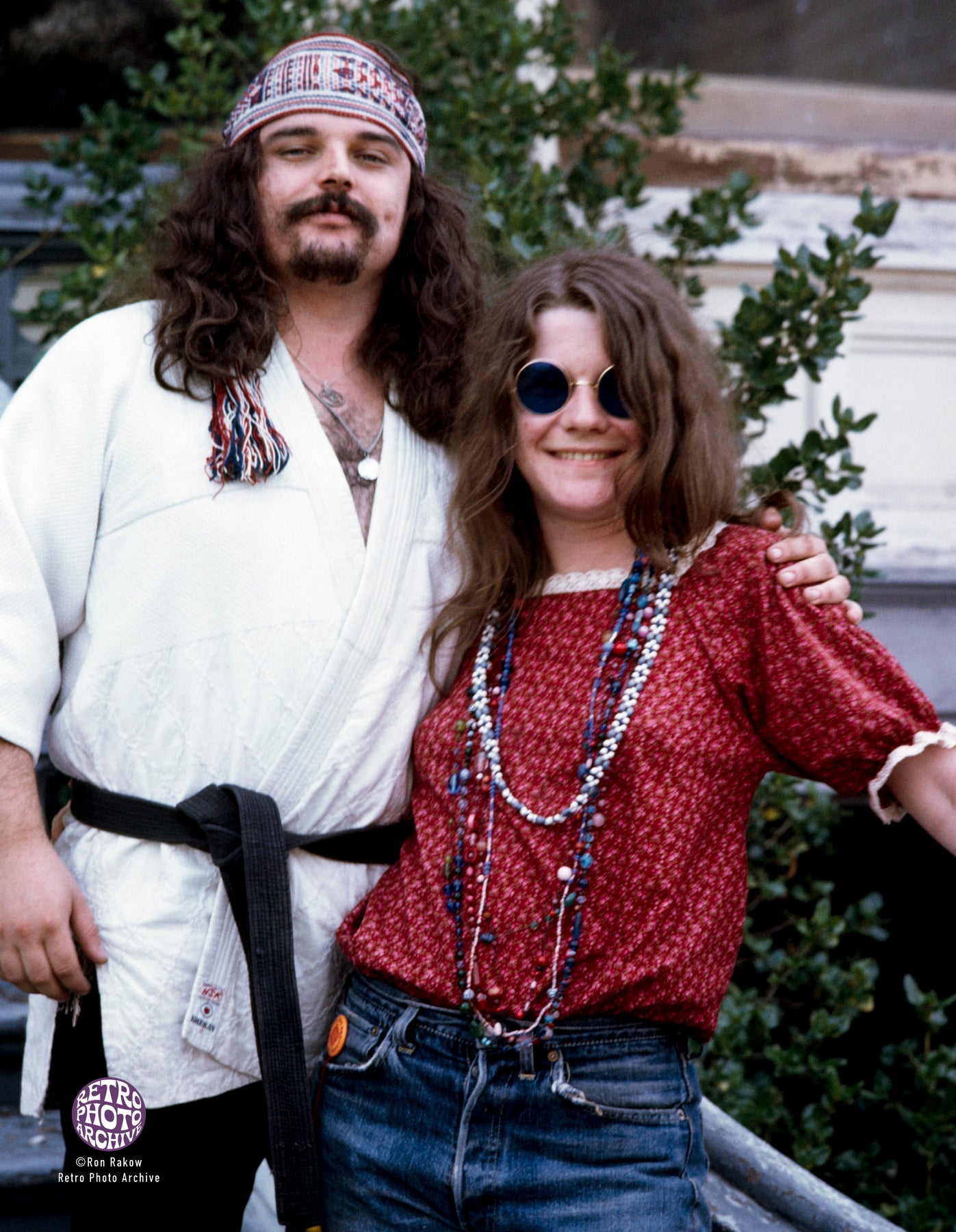 Ron Rakow: Janis Joplin & Pigpen, 1967