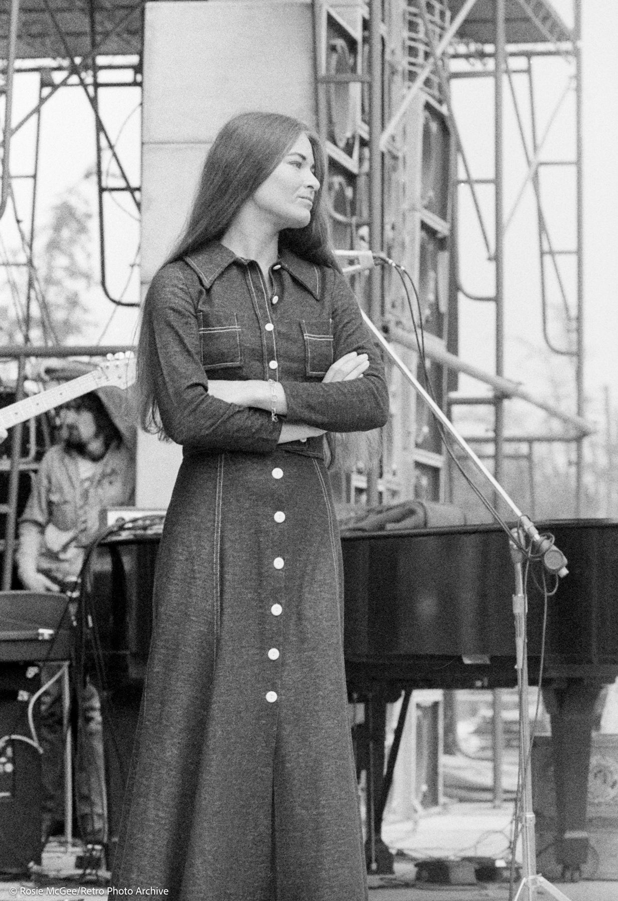Rosie McGee: Donna Jean Godchaux, Campus Stadium, 1973