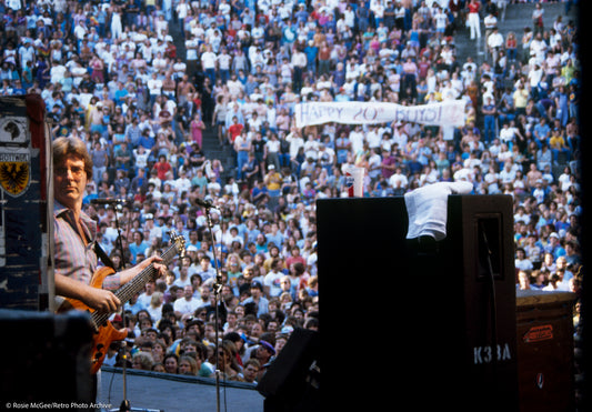 Rosie McGee: Phil Lesh, Greek Theatre, 1985