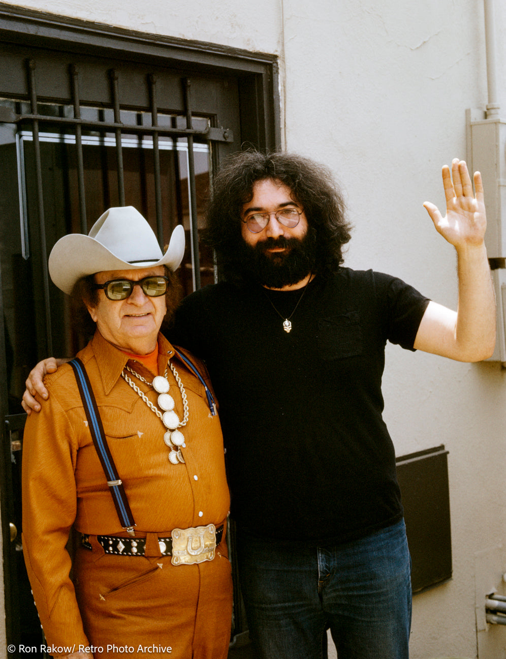 Ron Rakow: Jerry Garcia & Nudie Cohn, 1972