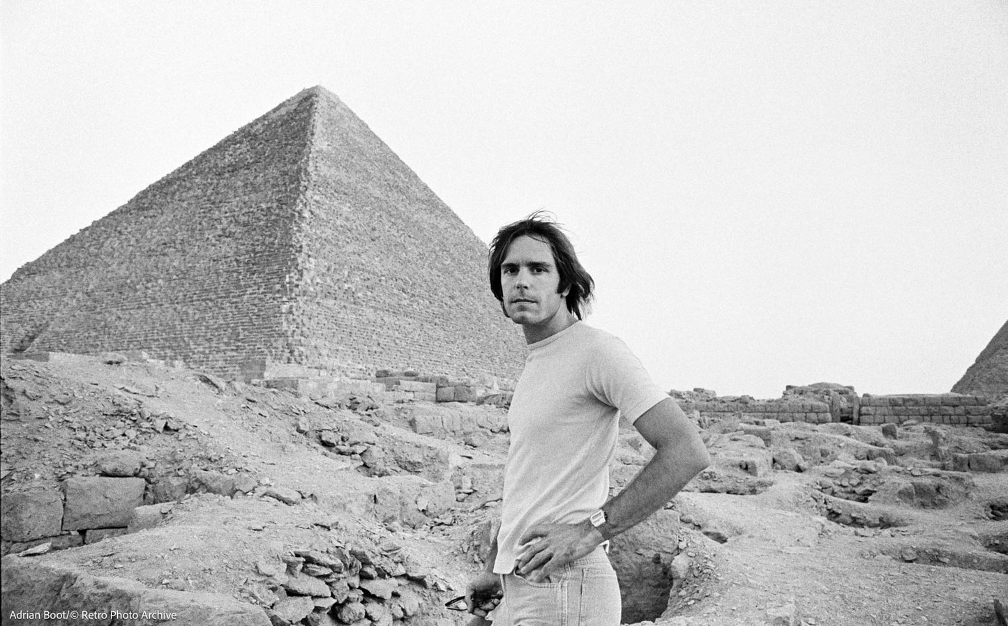 Adrian Boot: Bobby Weir, Egypt, 1978