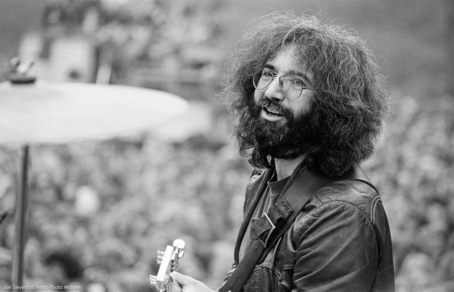 Jon Sievert: Jerry Garcia, Golden Gate Park, 1975