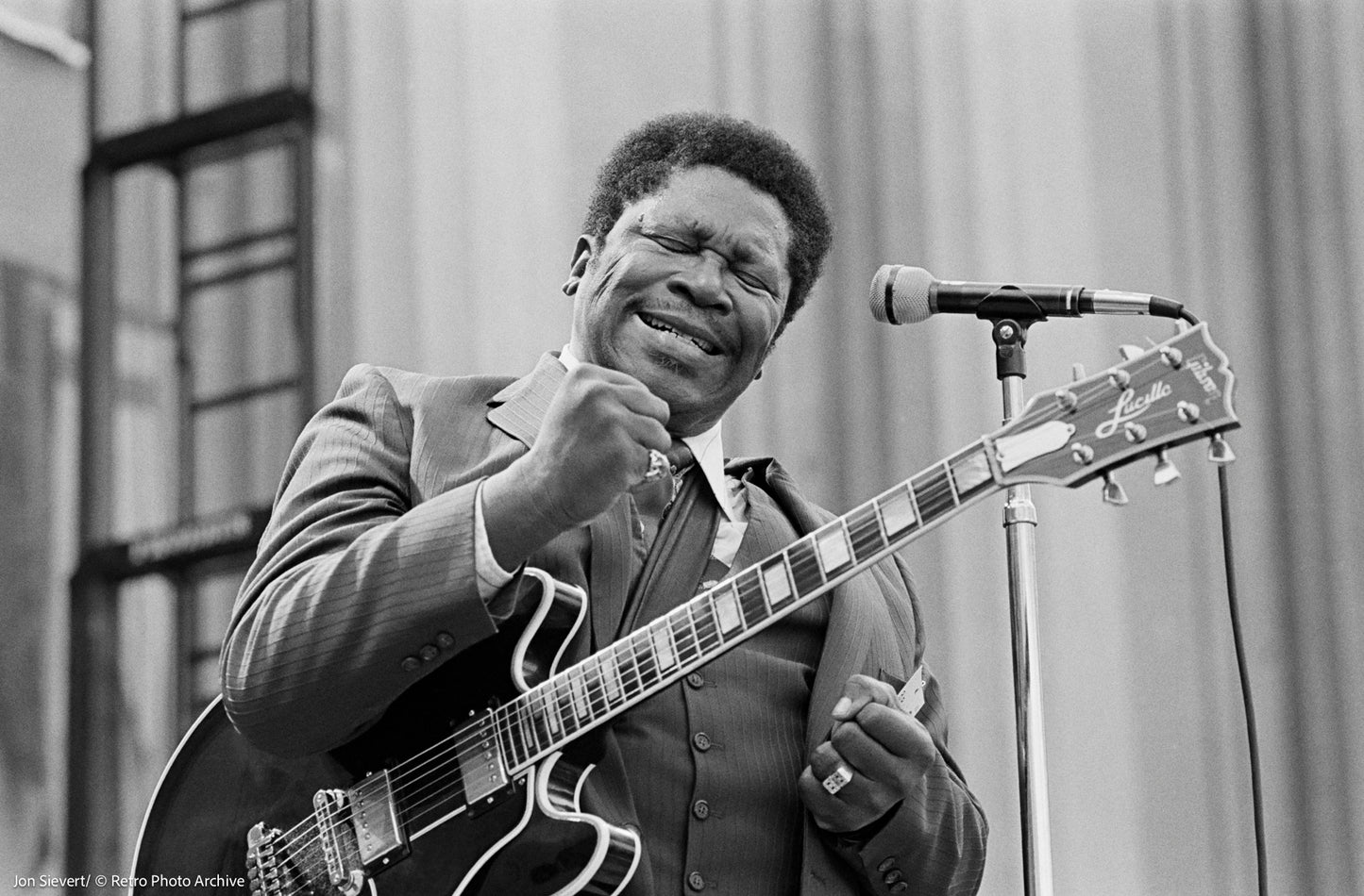 Jon Sievert: B.B. King, Greek Theatre, 1980