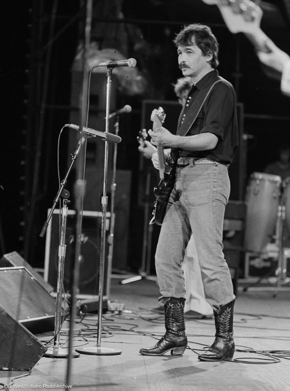 Kirk West: John Prine, Chicago Fest, 1982.