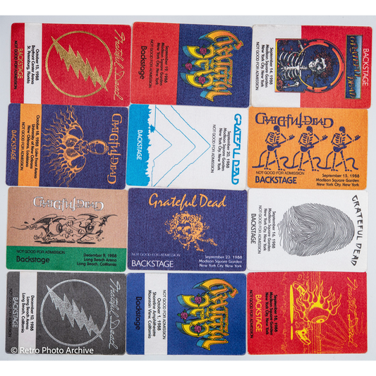 Dan Healy Backstage Passes (1985 - 1987) Bundle