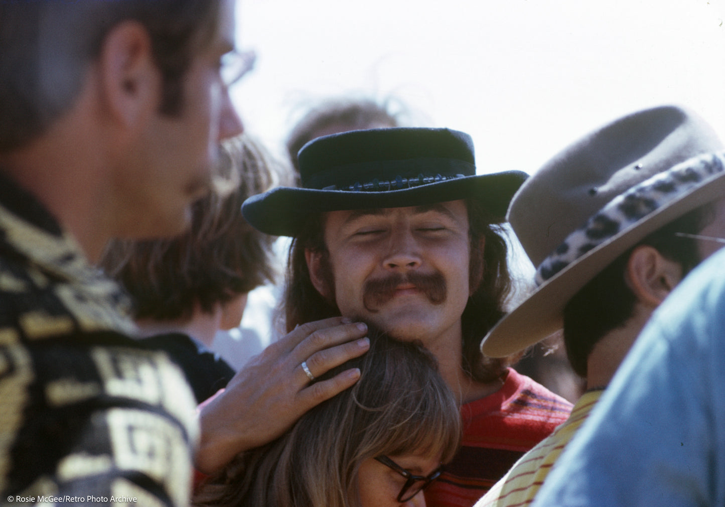 Rosie McGee: David Crosby, Newport Pop Festival, 1968