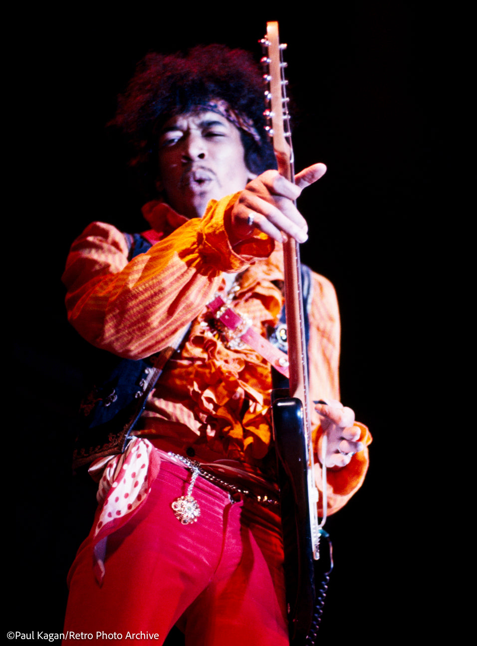 Paul Kagan: Jimi Hendrix, Monterey Pop Festival, 1967