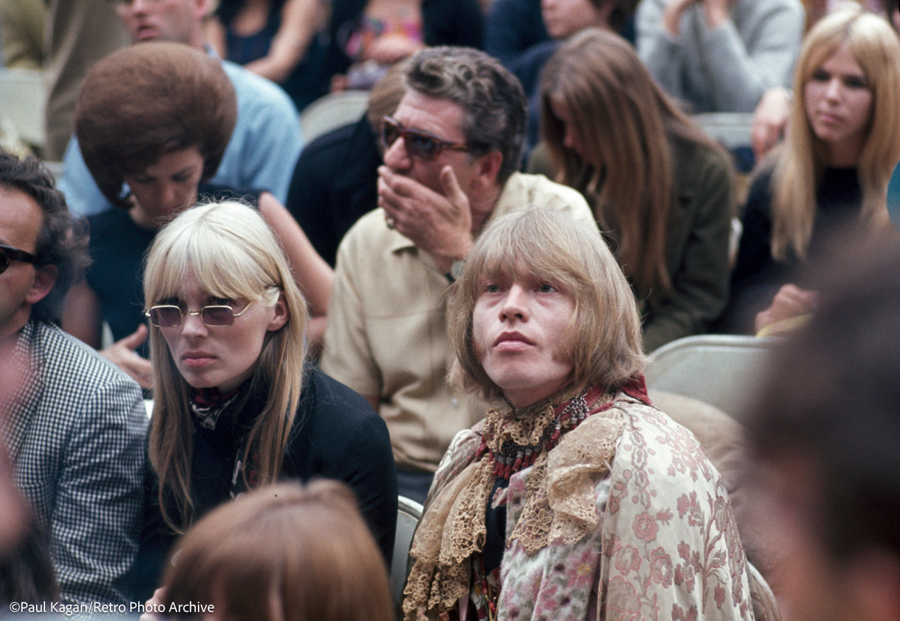 Paul Kagan: Brian Jones & Nico, Monterey Pop Festival, 1967