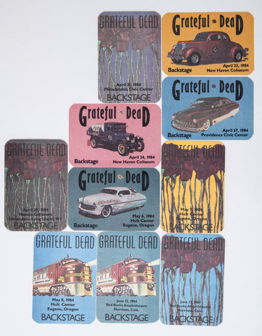 Robbie Taylor Backstage Passes (04/21/1984 - 06/13/1984) Bundle