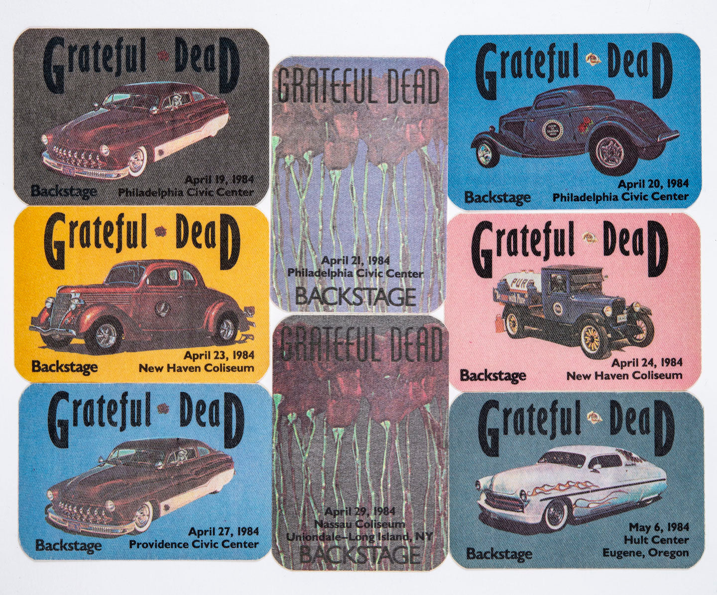 Robbie Taylor Backstage Passes (4/19/1984 - 5/06/1984) Bundle