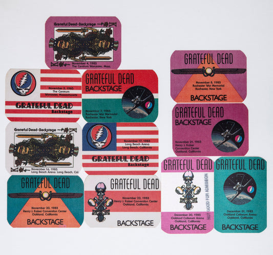 Robbie Taylor Backstage Passes (11/04/1985 - 12/31/1985) Bundle