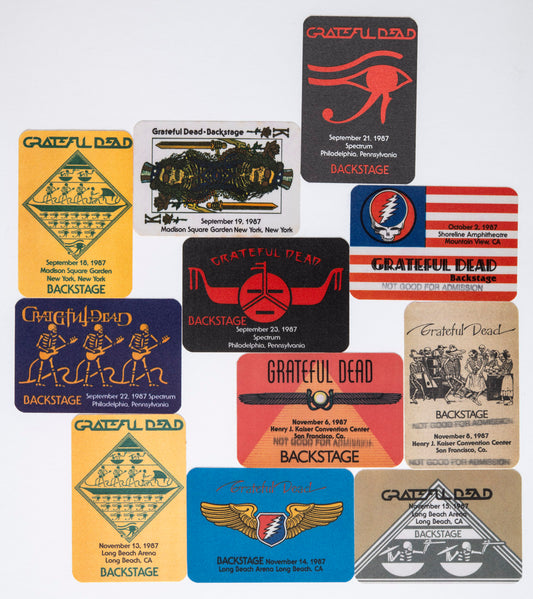 Robbie Taylor Backstage Passes (09/18/1987 - 11/15/1987) Bundle