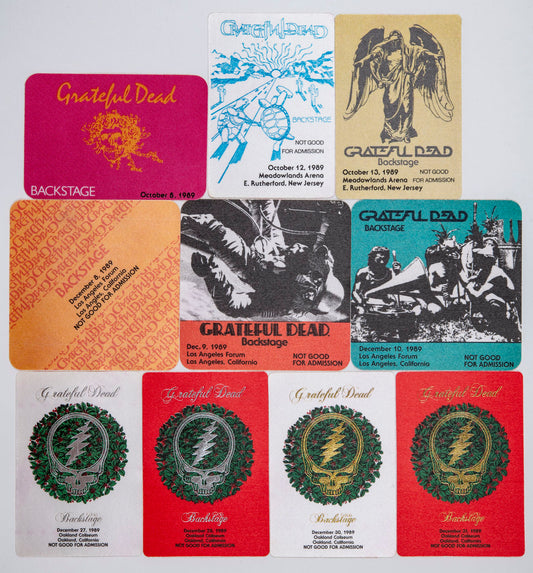 Robbie Taylor Backstage Passes (10/08/1989 - 12/31/1989) Bundle