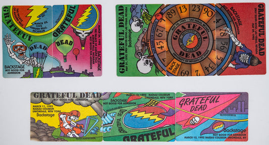 Robbie Taylor Backstage Passes (3/11/1992 - 5/31/1992) Bundle