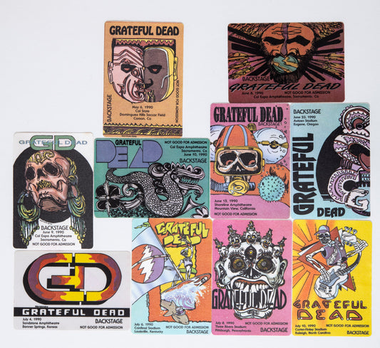 Robbie Taylor Backstage Passes (05/06/1990 - 07/10/1990) Bundle