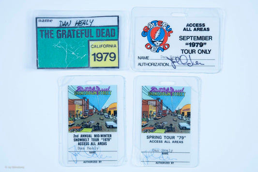 Dan Healy Backstage Laminates (1979) Bundle