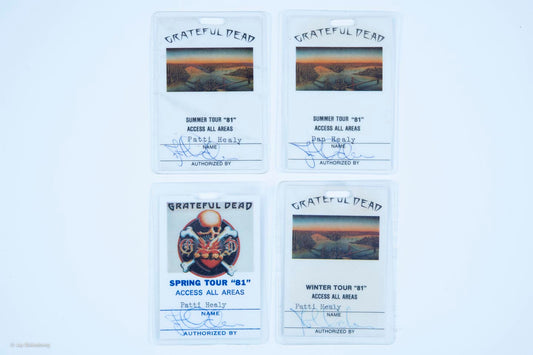 Dan Healy Backstage Laminates (1981) Bundle A