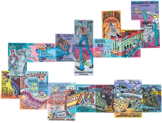 Robbie Taylor Backstage Passes (2/19/1991 - 4/08/1991) Bundle