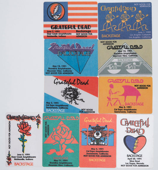 Robbie Taylor Backstage Passes (4/28/1991 - 6/07/1991) Bundle