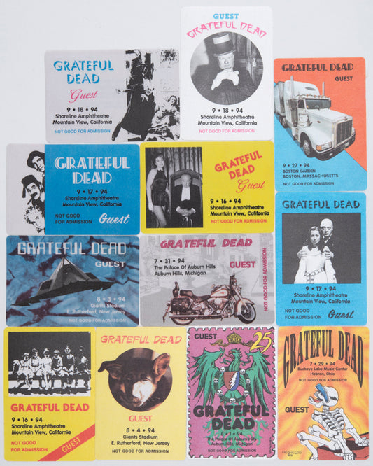 Robbie Taylor Backstage Passes (7/29/1994 - 9/27/1994) Bundle