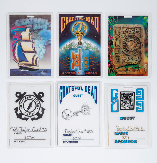 Robbie Taylor December 1991-1993 Backstage Laminates