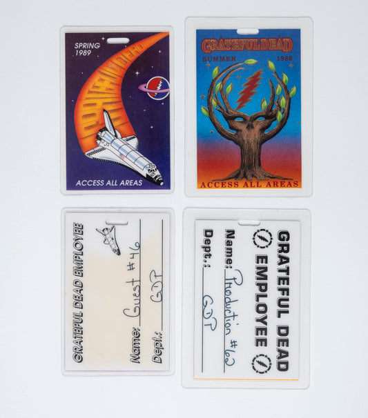 Robbie Taylor Spring & Summer 1989 Backstage Laminates