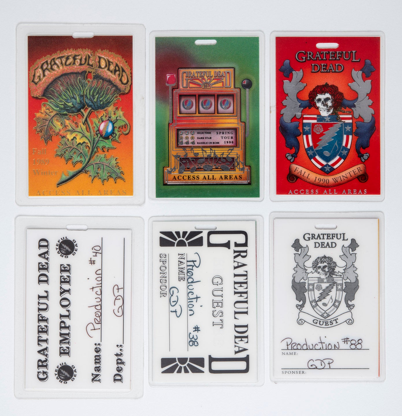 Robbie Taylor 1989 & 1990 Laminates