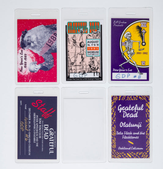 Robbie Taylor 1988 - 1992 Backstage Laminates