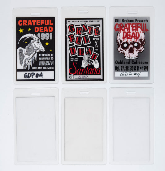 Robbie Taylor 1991 Backstage Laminates