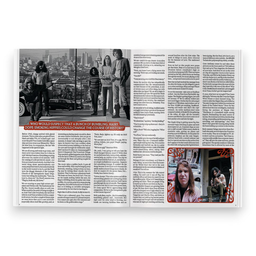 60 Years of The Grateful Dead Experience – Special Relix Softcover Book